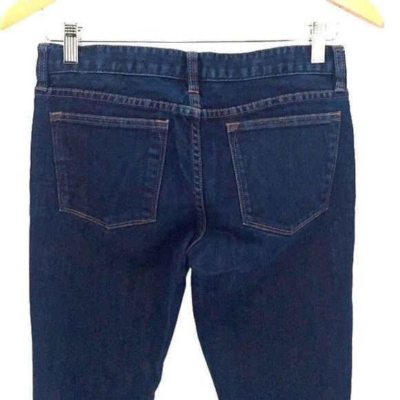 J Crew Womens Classic Low Rise Toothpick Skinny Ankle Jeans dark Wash Size 28 - Picture 4 of 9